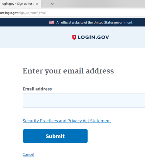 Steps To Register for a Sam.gov Login | Select GCR