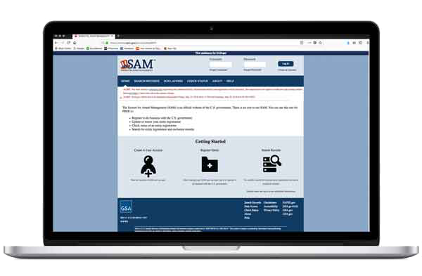 System For Award Management - SAM
