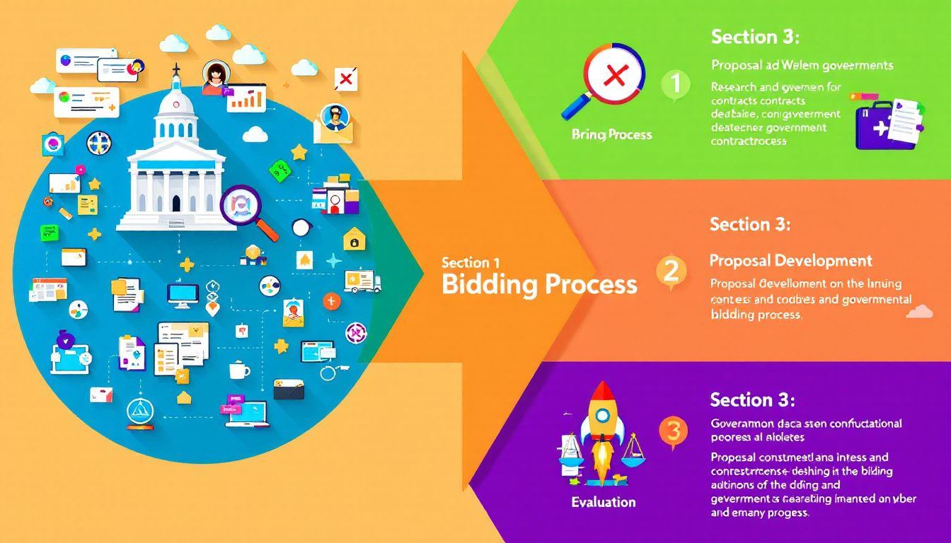 Crafting a winning proposal for government contracts.