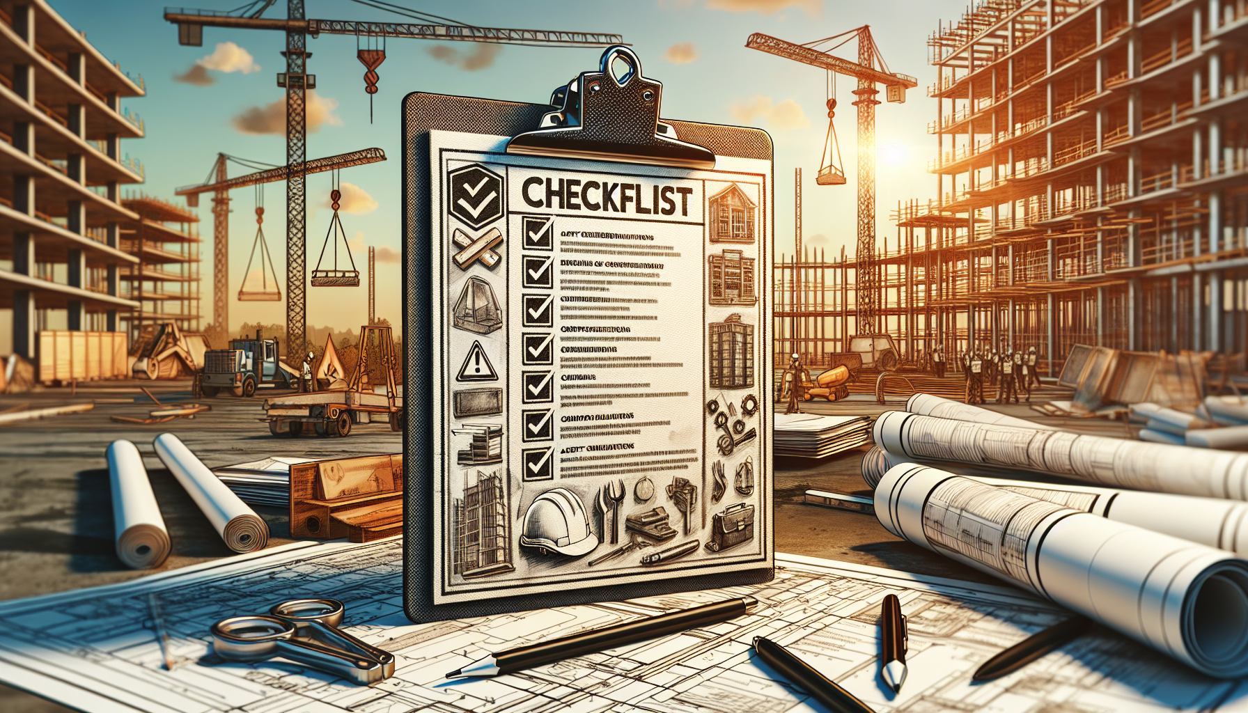 A visual checklist of important considerations before signing a demolition contract.