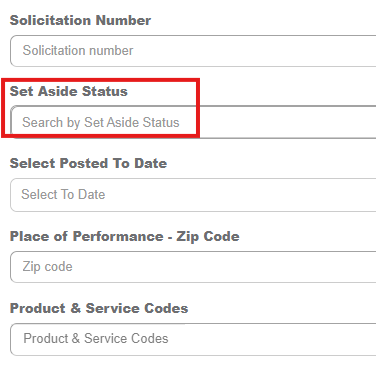 Select GCR Pro Search Results