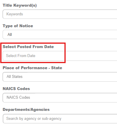 Select GCR Pro Search Results