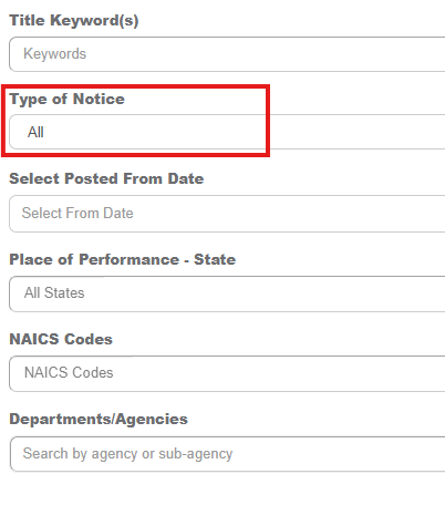 Select GCR Pro Search Results