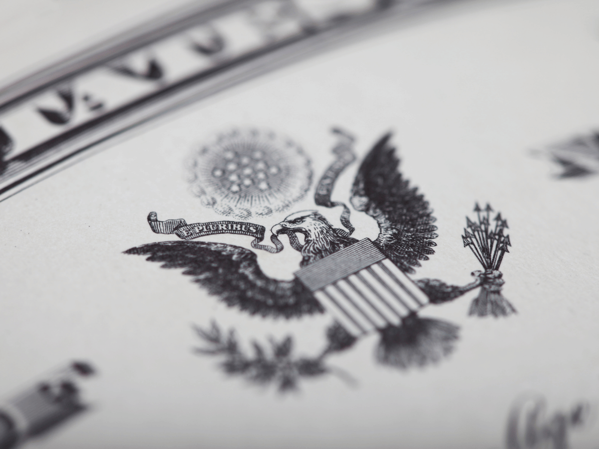 Select GCR - US federal eagle emblem