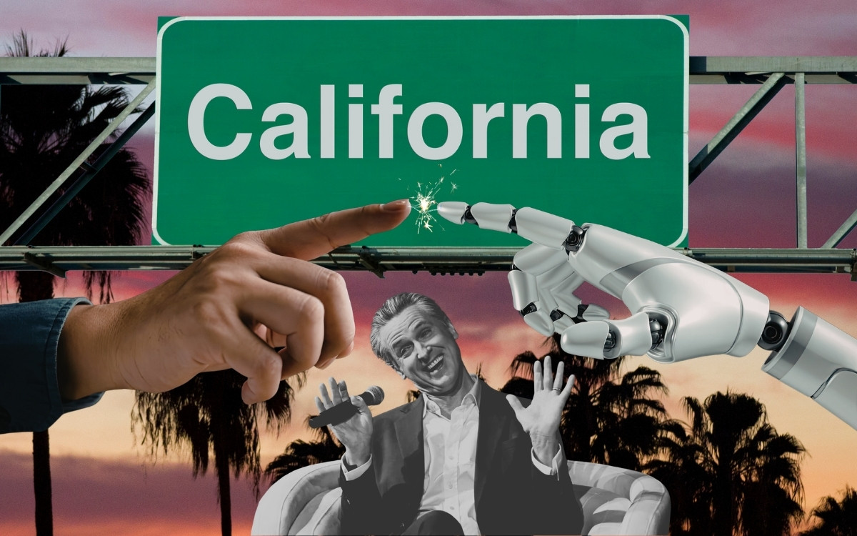 AI executive order in California blog banner