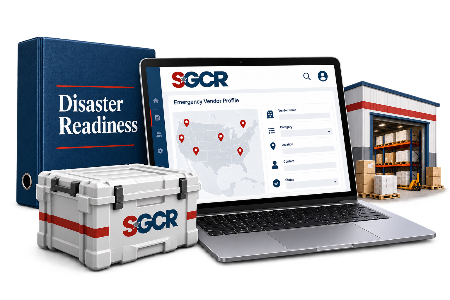 Disaster Registration Illustration
