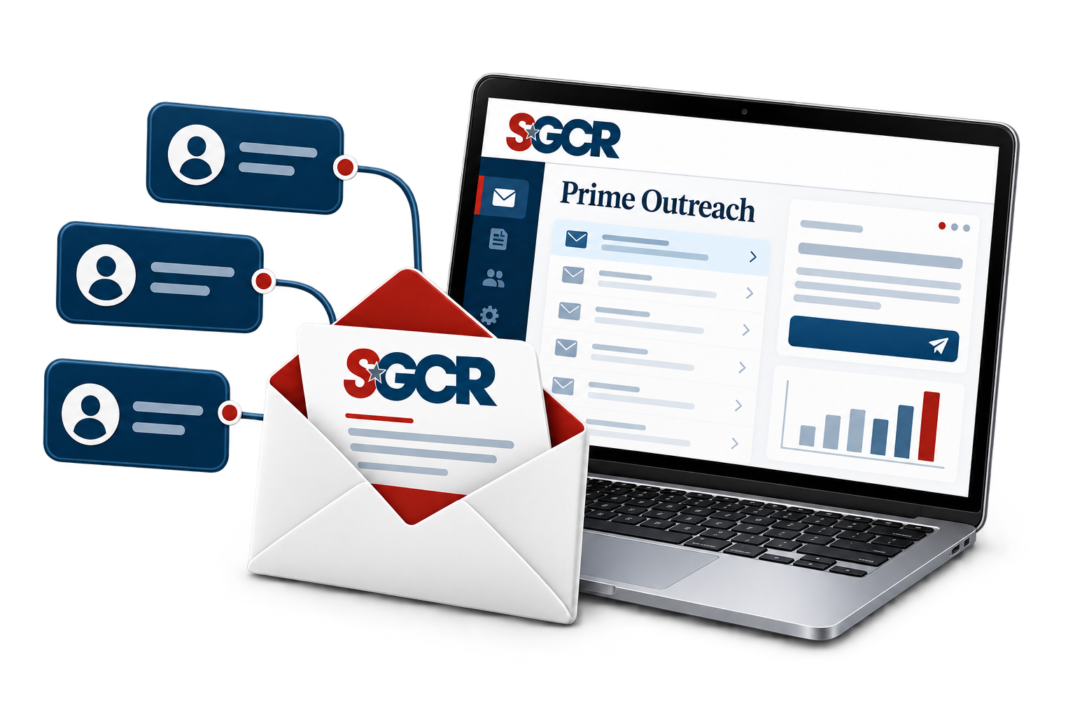 Email Campaign Illustration