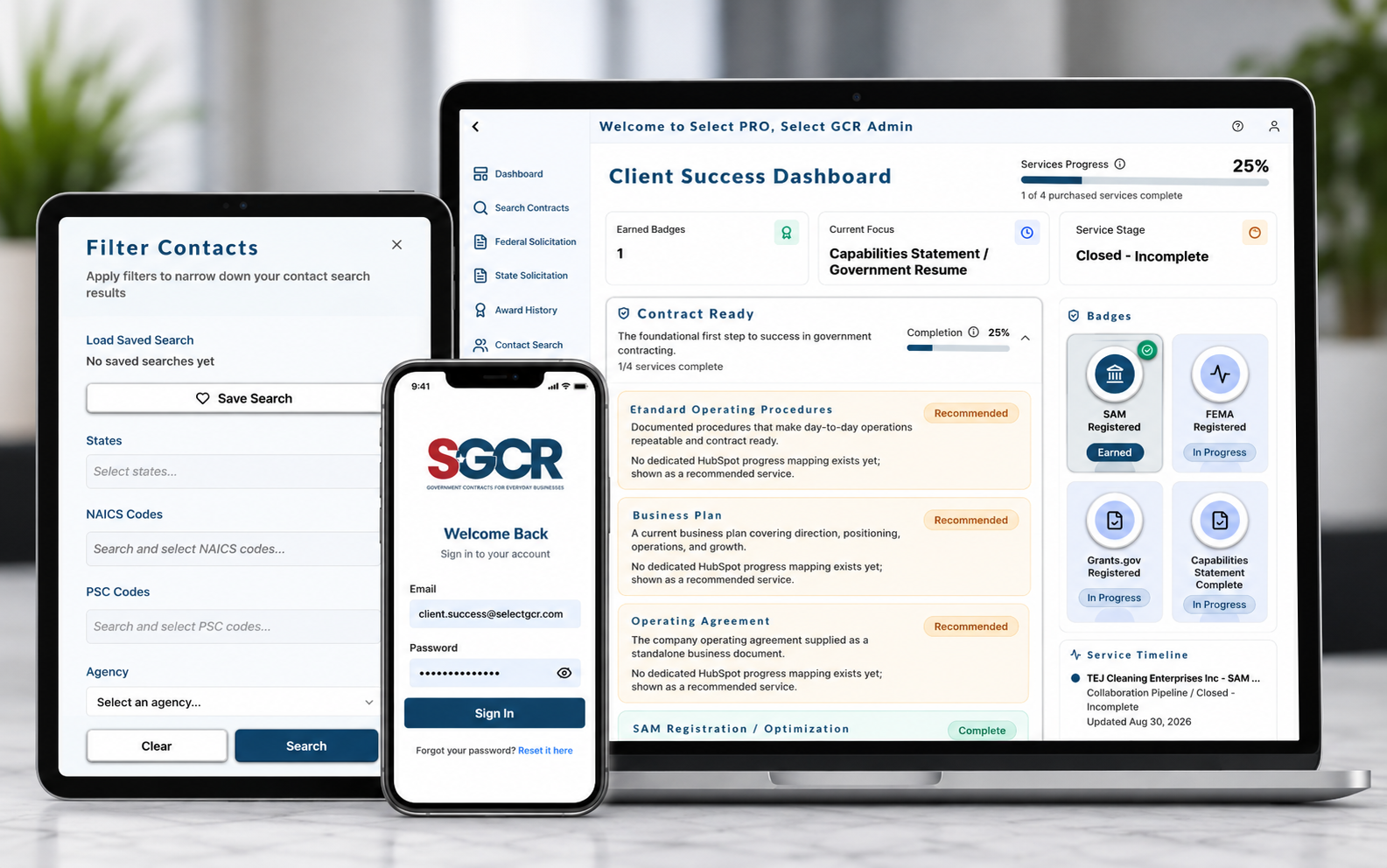 sgcrp-image-mobile-login-tablet-filters-laptop-dashboard